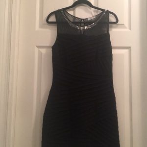 Calvin Klein BodyCon Black Cocktail Dress